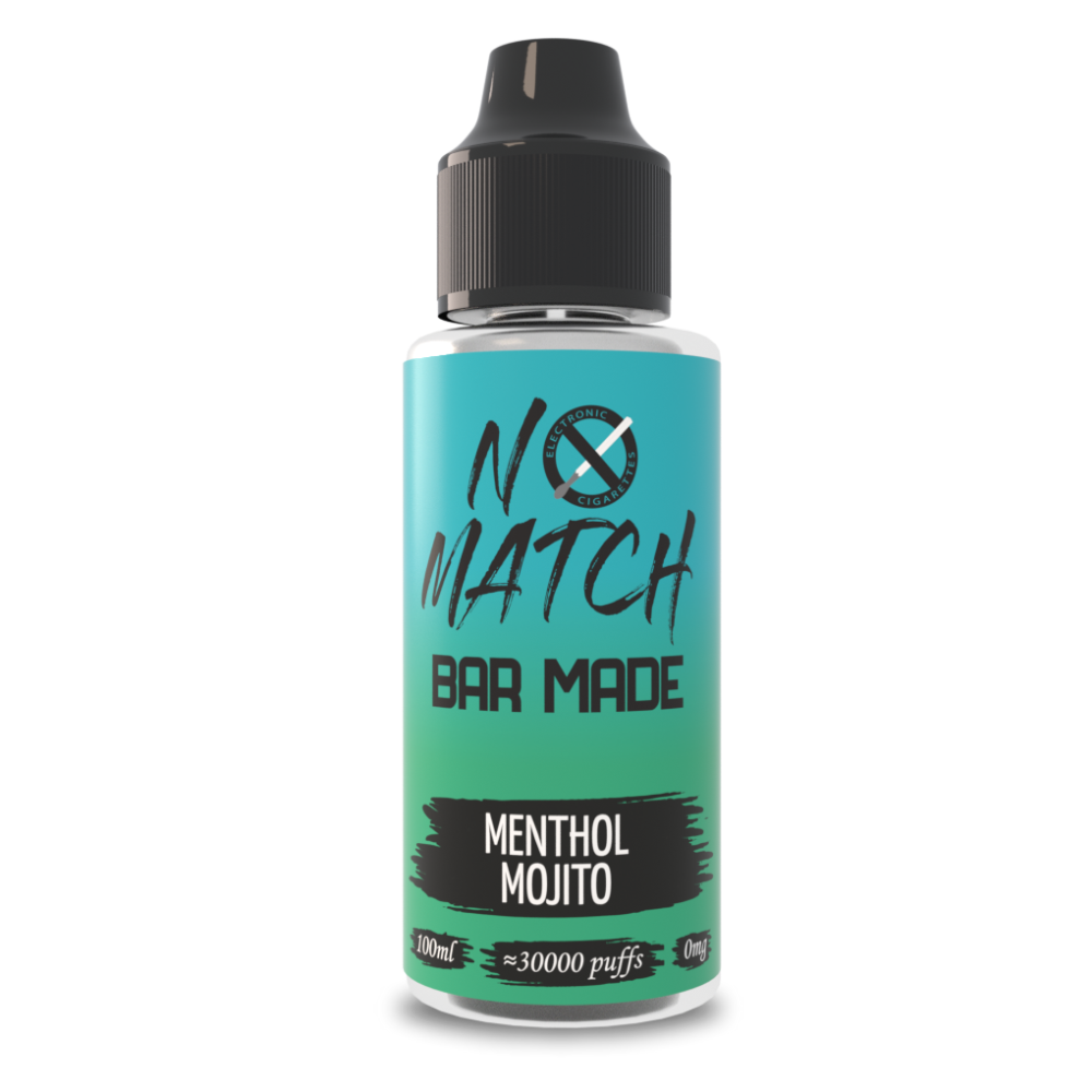 Bar Made - Menthol Mojito -100ml No-Match Bar Made - Menthol Mojito -100ml No-Match
