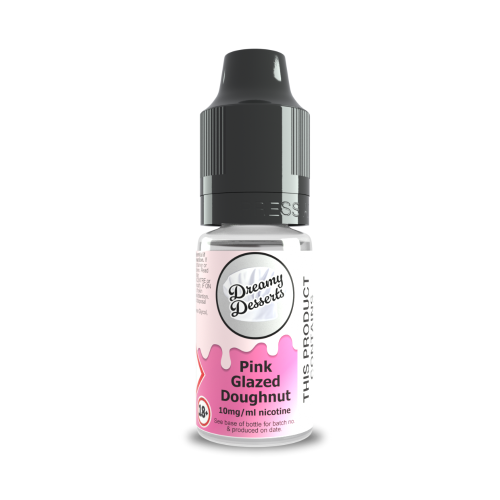 Dreamy Desserts - Pink Glazed Doughnut