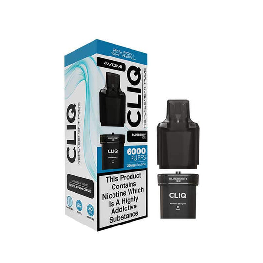Cliq 6000 Prefilled Flavour pods