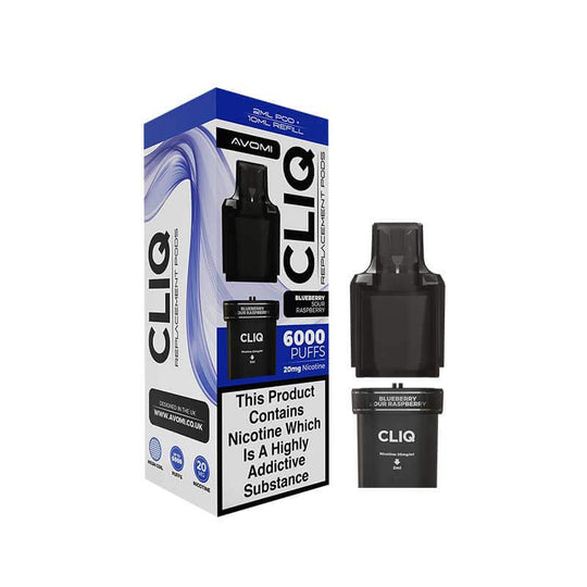 Cliq 6000 Prefilled Flavour pods