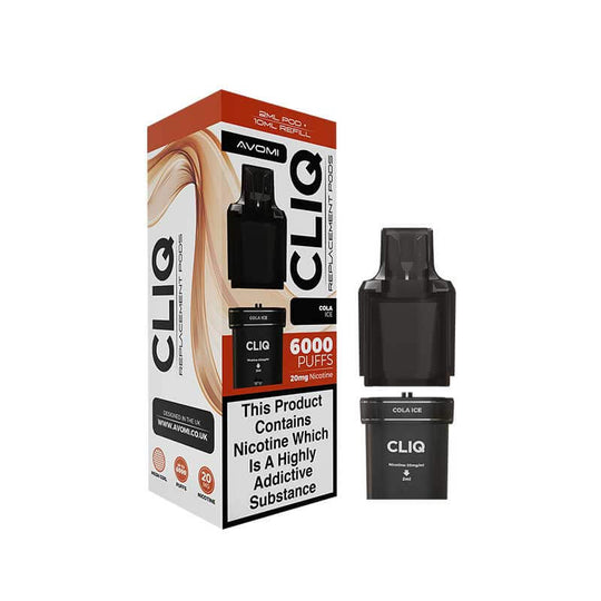 Cliq 6000 Prefilled Flavour pods
