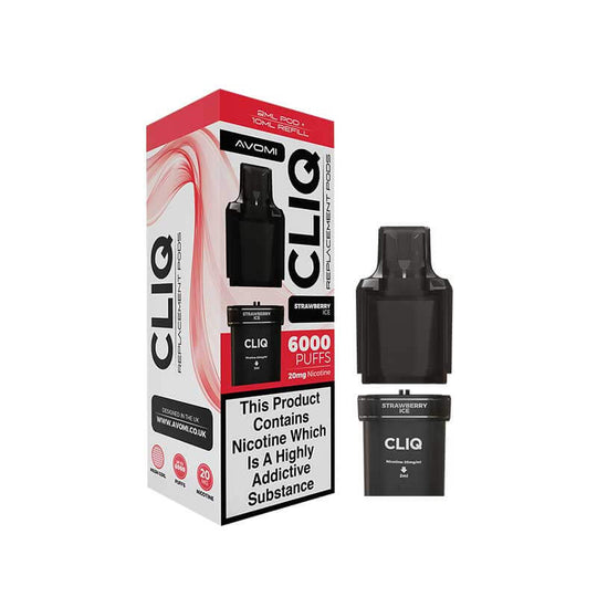 Cliq 6000 Prefilled Flavour pods