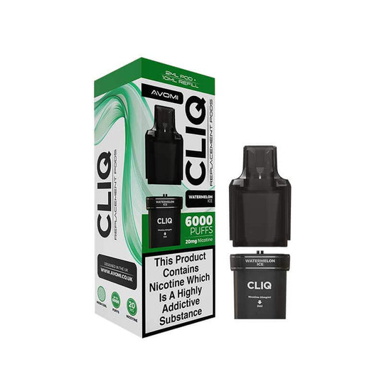 Cliq 6000 Prefilled Flavour pods