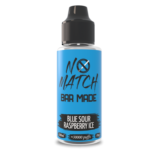 Sour Raspberry Bar Bar Made - Blue Sour Raspberry Ice -100ml – No-Match