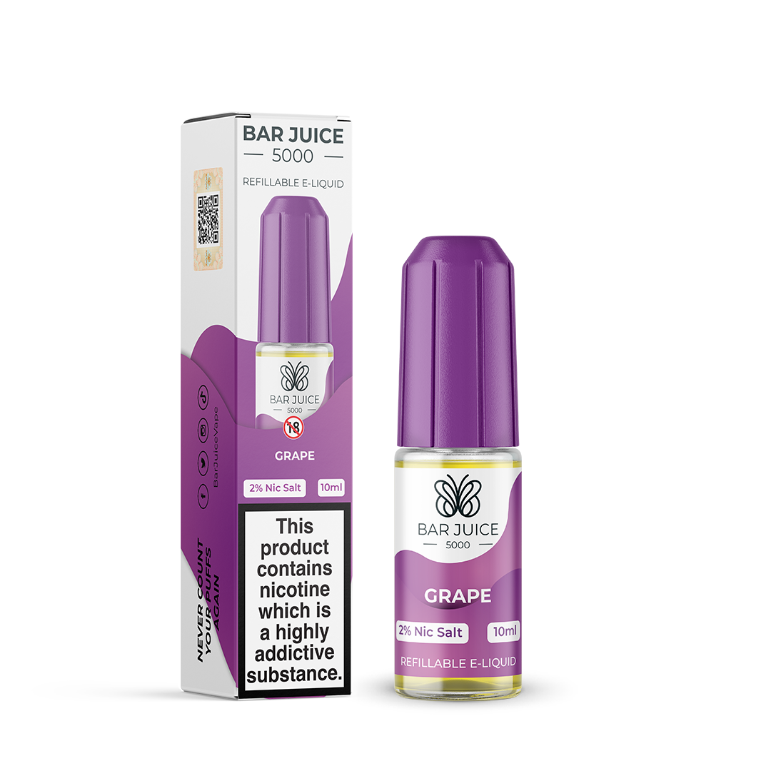 Bar Juice 5000 Nic Salt Grape