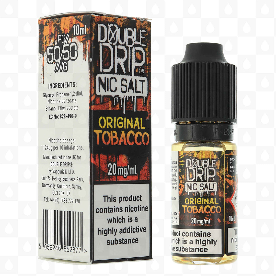 Double Drip Original Tobacco Nic Salt