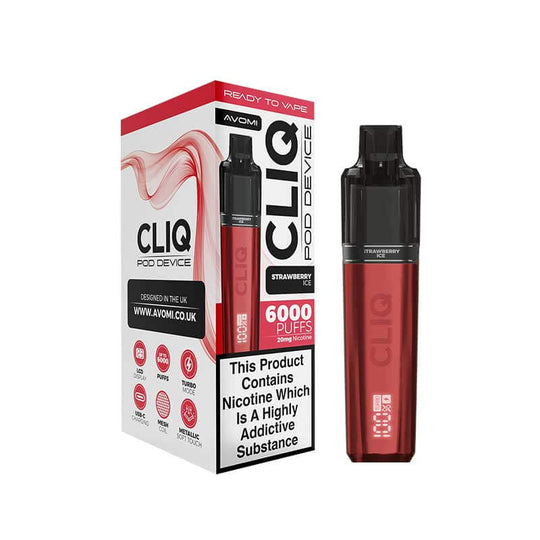 Cliq 6000 Prefilled Pod Kit