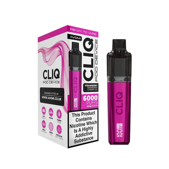 Cliq 6000 Prefilled Pod Kit