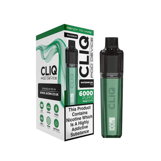 Cliq 6000 Prefilled Pod Kit