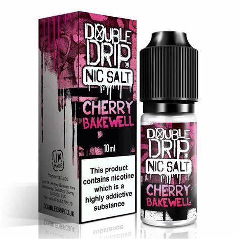 Double Drip Cherry Bakewell Nic Salt