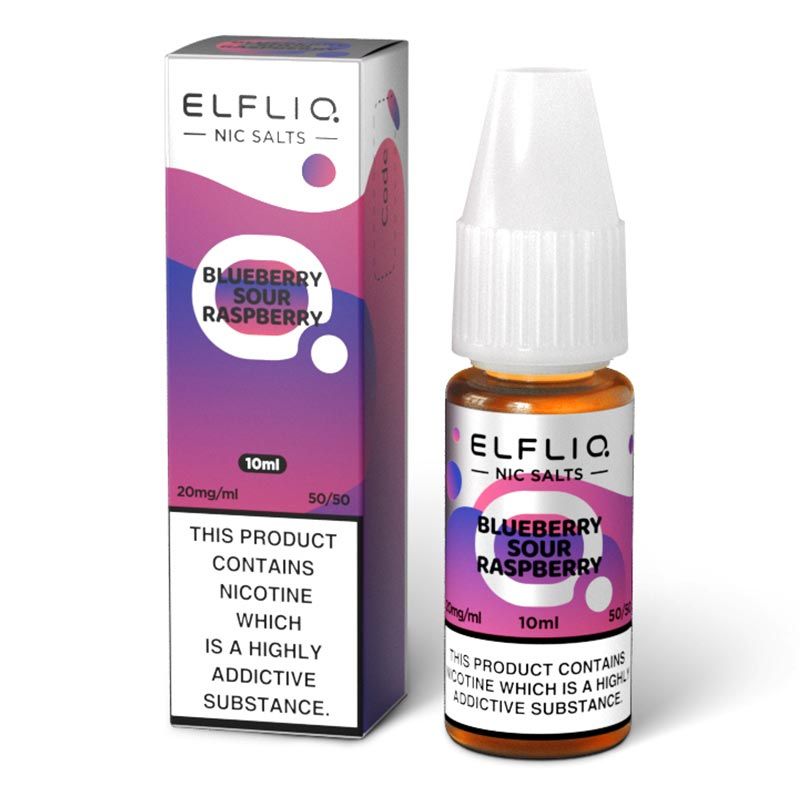 ElfLiq Nic Salts - Blueberry Sour Raspberry