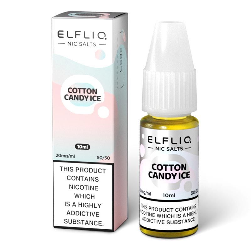 ElfLiq Nic Salts - Cotton Candy Ice