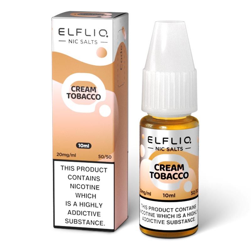 ElfLiq Nic Salts - Cream Tobacco