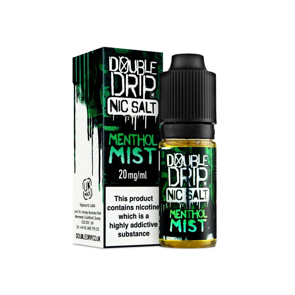 Double Drip Menthol Mist Nic Salt